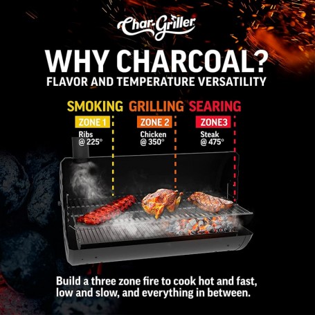Barbacoa WRANGLER CHARCOAL GRILL CLASSIC