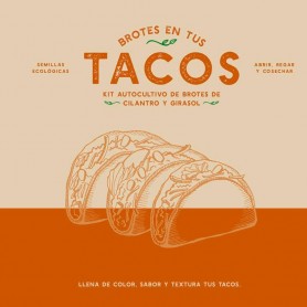 Kit Autocultivo Tacos