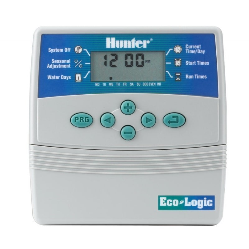 Programador de riego Hunter Eco Logic Interior